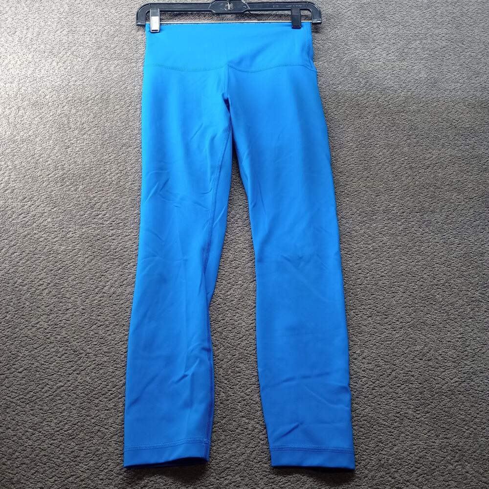 Lululemon Align Leggings Women 6 Blue Yoga Athletic Stretch Pants